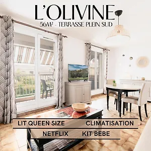 T2 55m2 Climatisé Proche Plages Centre Appartement